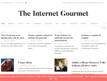 Tablet Screenshot of internetgourmet.it